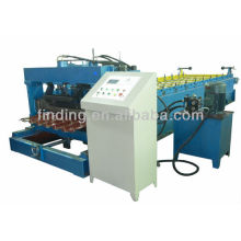 Color Glazed ridge cap roof tile forming machine with safe cover